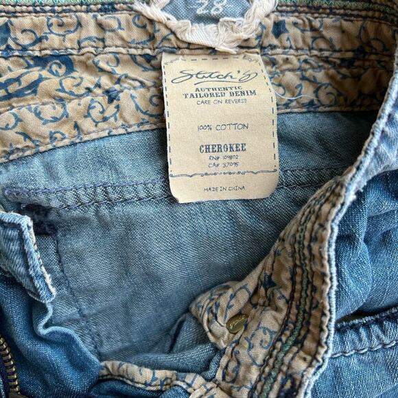 Stitches Cherokee Women's size 28 crop jeans by STITCHES - Picture 3 of 6